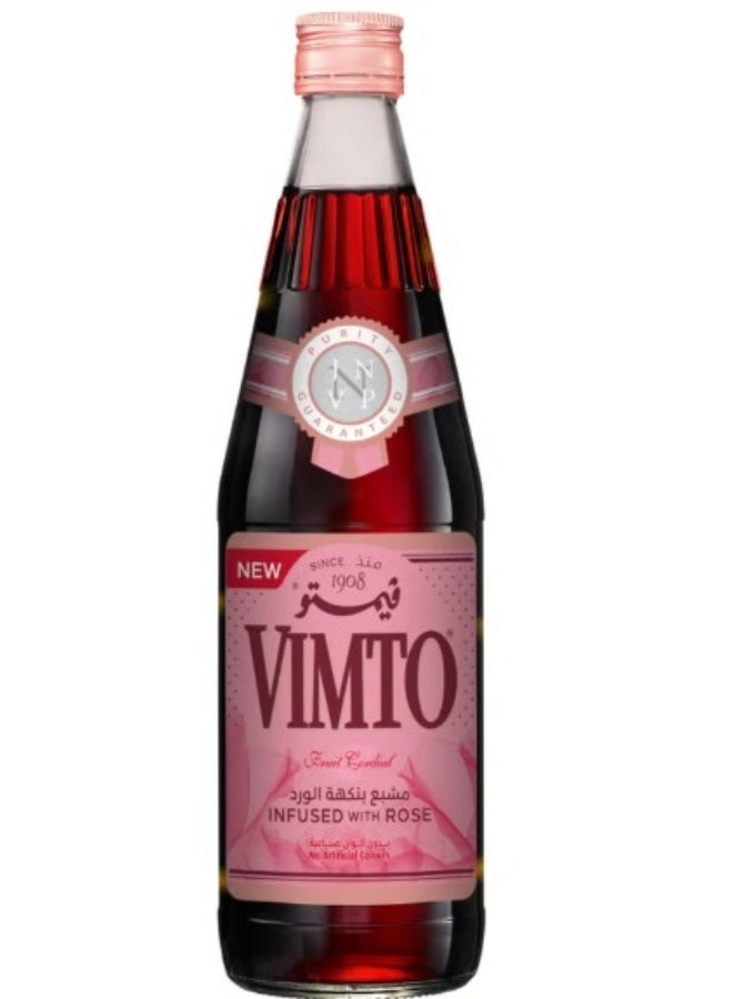 فيمتو شراب الفاكهة بالورد - 650 مل - Image 1